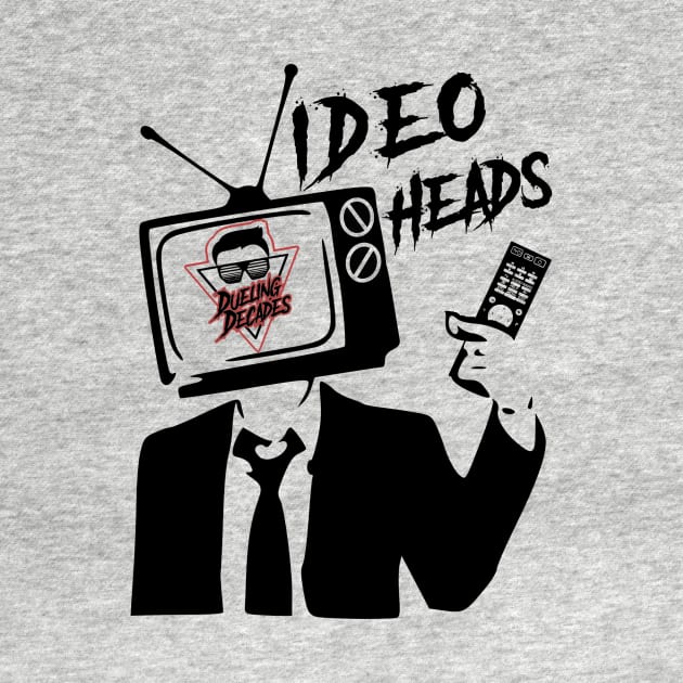 Dueling Decades - Video Heads - Red by duelingdecades